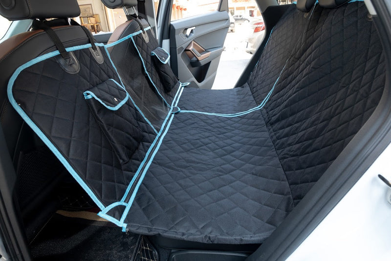 6-in-1 Dog Car Seat Cover Protector – Waterproof, Scratch-Proof & Non-Slip Travel Mat