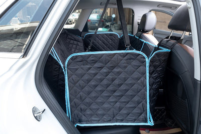 6-in-1 Dog Car Seat Cover Protector – Waterproof, Scratch-Proof & Non-Slip Travel Mat