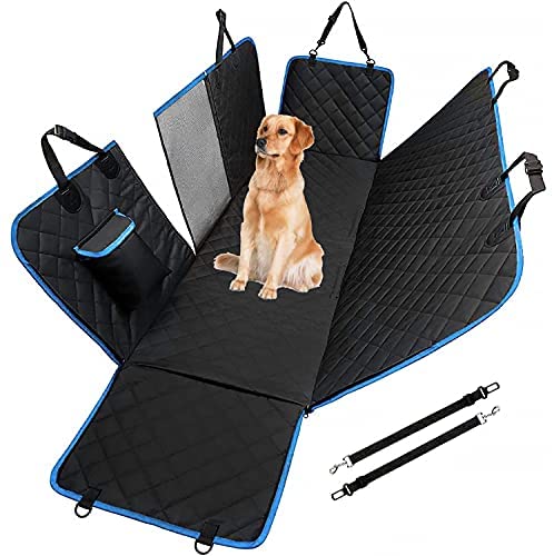 4-in-1 Dog Car Seat Cover Protector – Versatile, Durable & Travel Friendly