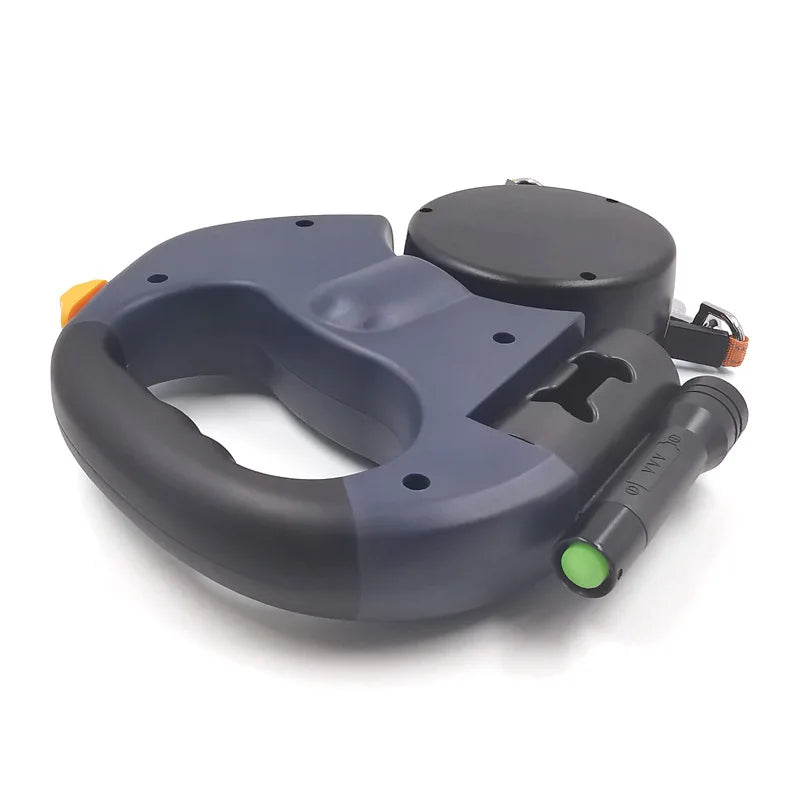 Double Dog Leash for Two Dogs – Tangle-Free Dual Leash with Swivel + LED Flashlight, Adjustable for Small & Large Dogs