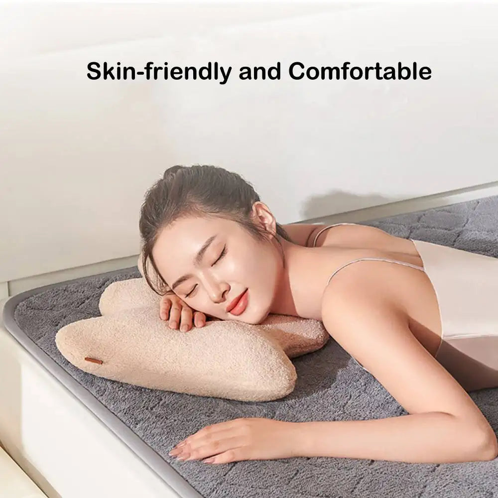 Electric Heated Blanket – 1.8×1.2m Washable Under Blanket with 9 Heat Settings & Timer