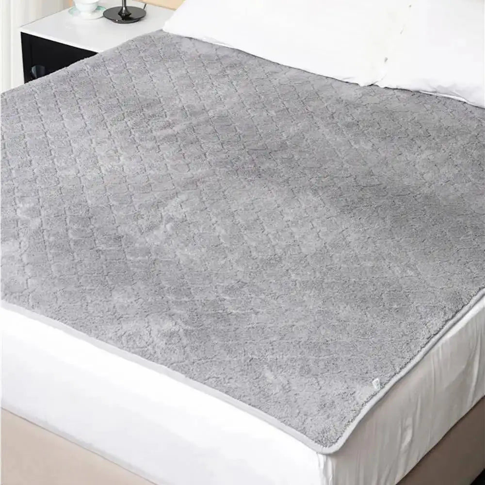 Electric Heated Blanket – 1.8×1.2m Washable Under Blanket with 9 Heat Settings & Timer