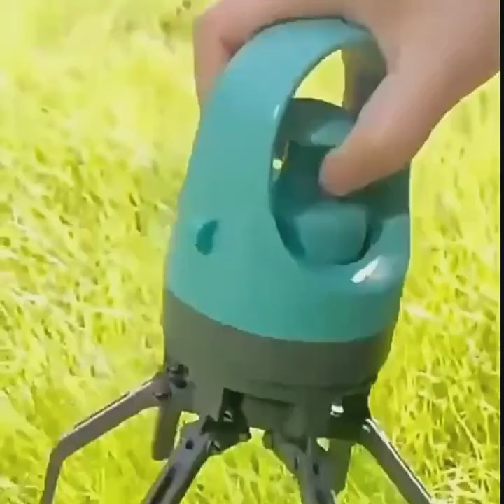 Portable Dog Pooper Scooper – No-Touch Pet Waste Pick-Up with Built-In Bag Dispenser, Handheld Poop Grabber for Outdoor Use